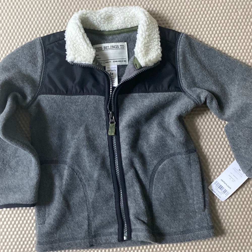 Boys 3t Carters jacket-free shipping